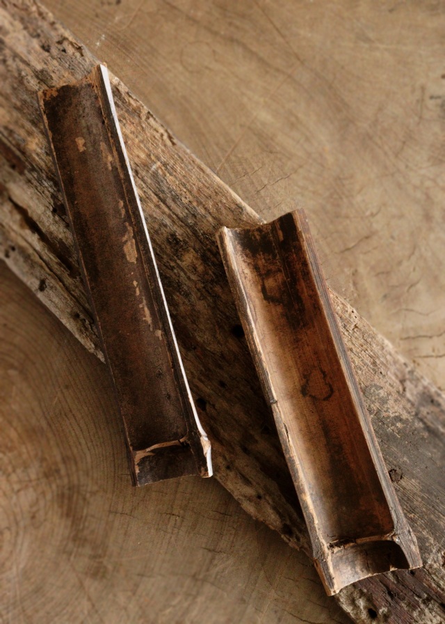 古竹 古木 茶則 枯木 古玩 古材 茶合 茶量 Antique Sam's Collection