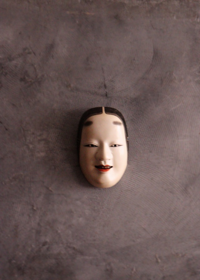 小面 能面 お面 能狂言 木彫