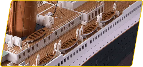 アシェット買取『メタル・ギミックモデル 幻の豪華客船 タイタニック号