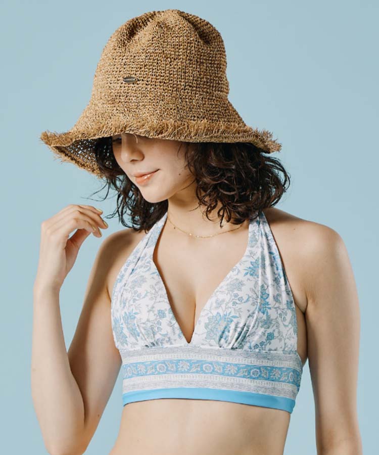 オシャレでかわいい水着のナチュラルだけどしっかり盛れる【ナチュラル