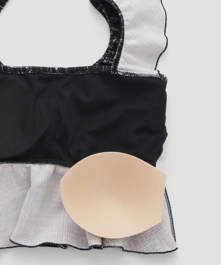 2025年新作】オシャレでかわいいサウナに最適 フリルビスチェノン