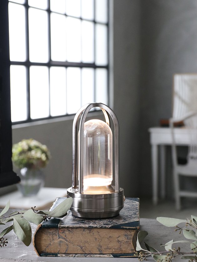 Nordic LED クリスタルランタン (充電式) サラグレース