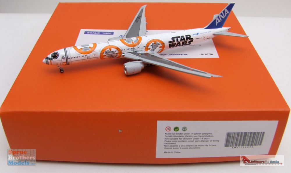 JCW4773005A 1:400 JC Wings ANA Boeing 777-300ER Reg #JA789A Star