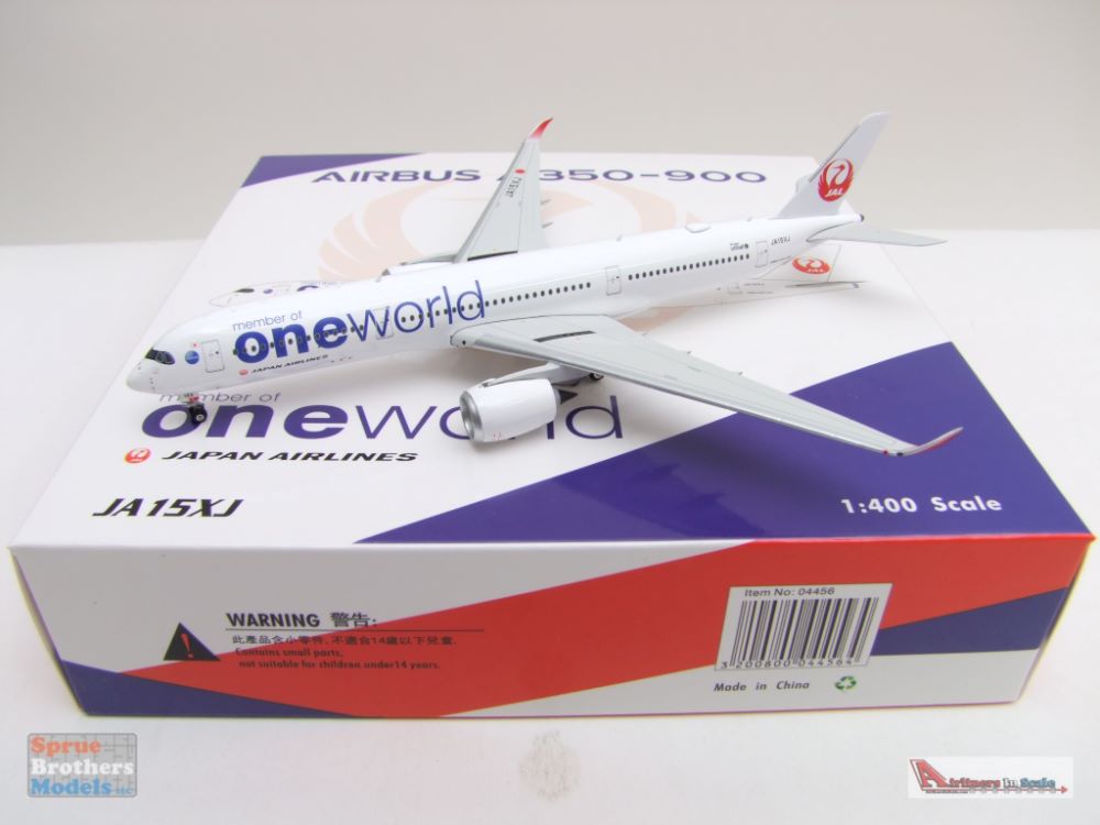 箱破れ】JAL A350-900 1/400 飛行機模型 oneworld 箱破れ】JAL A350