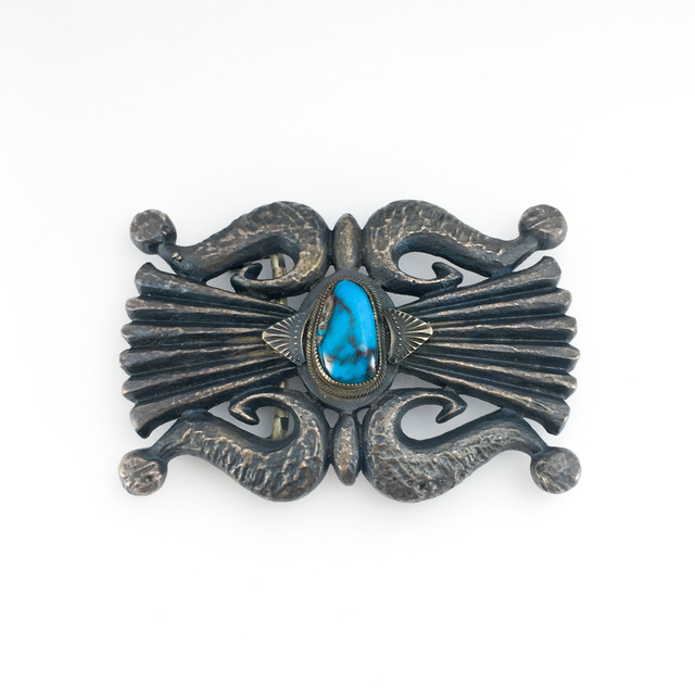 インディアンジュエリー ジョー クアンタナ バックル 7 | ターコイズ