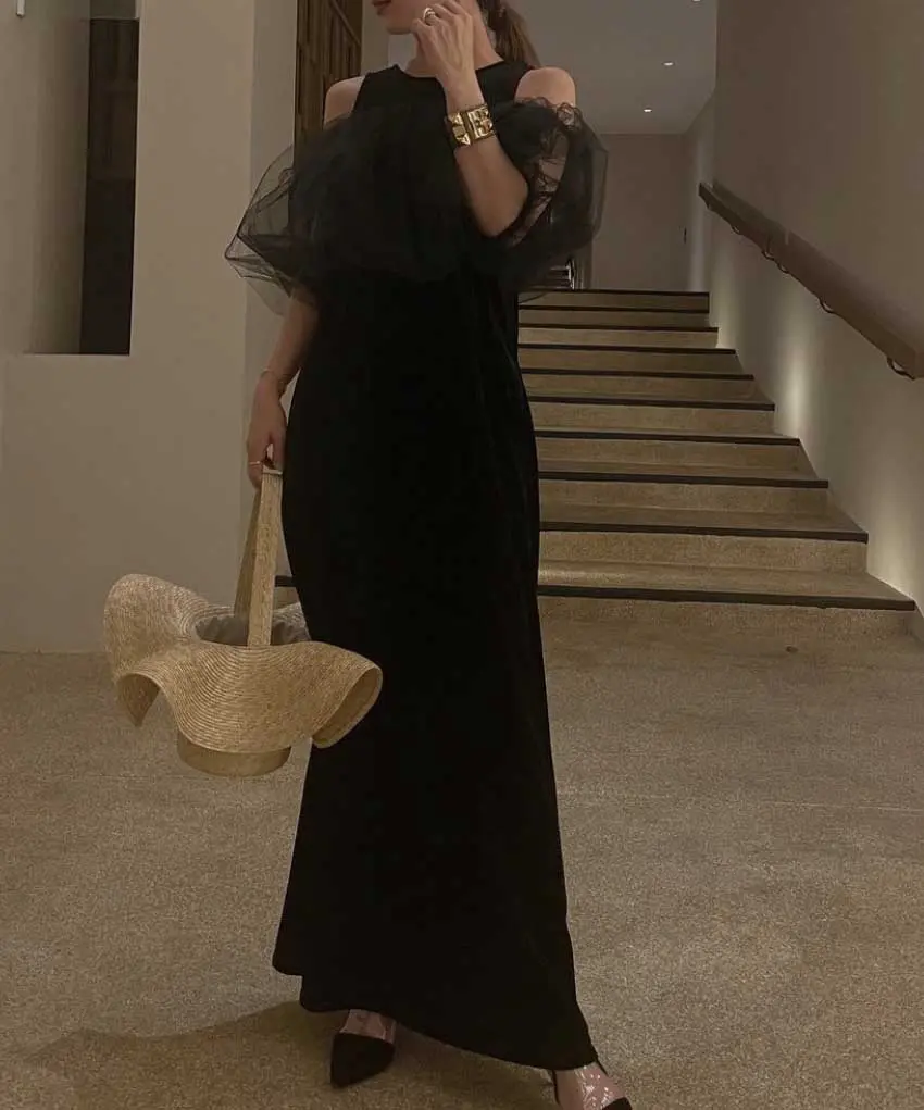 Mサイズ】UND MANY WAY BALLOON VEIL DRESS Ameri VINTAGE（アメリ