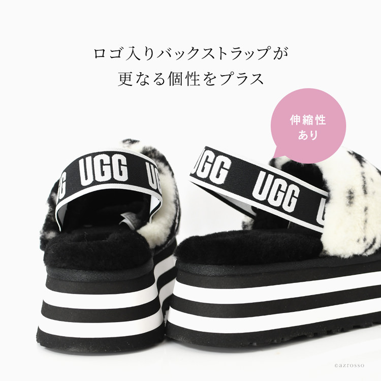 サンダル Disco Marble Slide 厚底 1122032 正規品 アグ UGGの通販