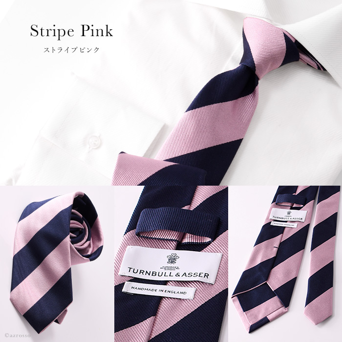 ストライプ ネクタイ シルク｜Turnbull & Asser ターンブル アッサー