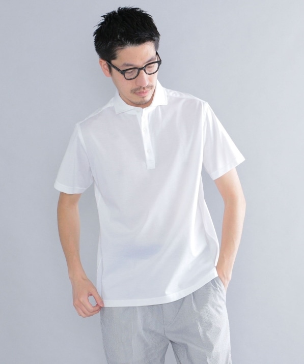 SHIPS：ALBINI 32ゲージ カノコ無地 ポロシャツ｜ SHIPS 公式サイト