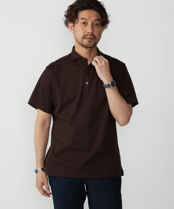 SHIPS：ALBINI 32ゲージ カノコ無地 ポロシャツ｜ SHIPS 公式サイト