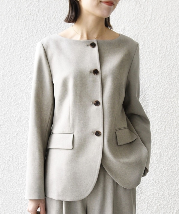 MOUNTEN.セットアップ SHIPSノーカラーシャツ MOUNTEN.セットアップ