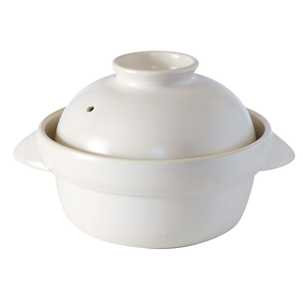 森修焼 味鍋（1200ml）2合炊き（ガス直火用）【森修焼】