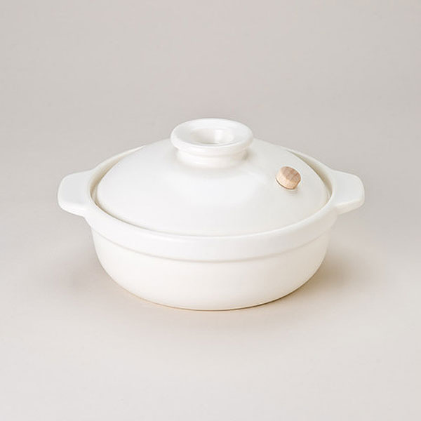 マスタークック 3合浅鍋（1L）【健康綜合開発】土鍋 玄米