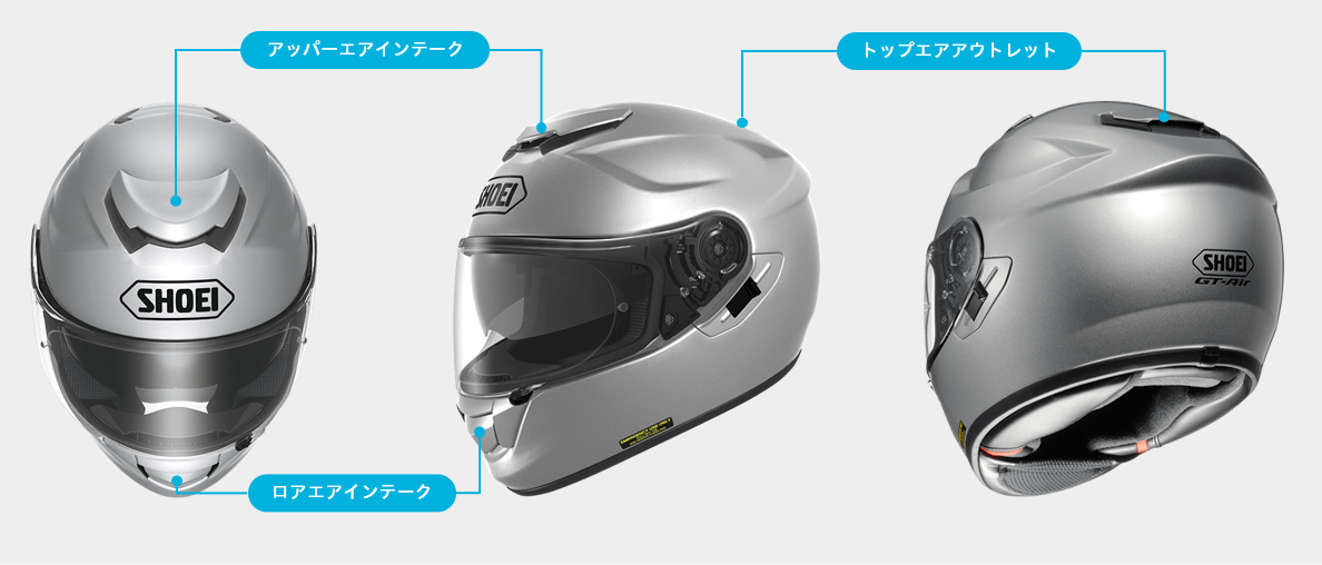 GT-Air アッパーエアインテーク｜オプション＆リペアパーツ