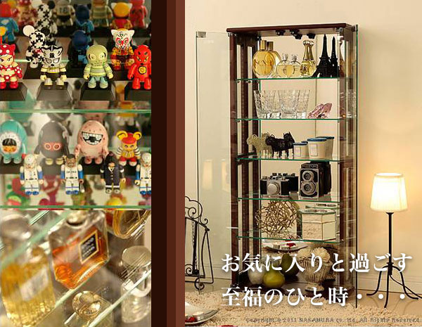 キュリオケース・コレクションボード【書斎家具屋】