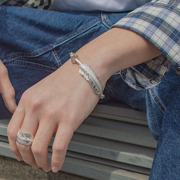 Good Line】フェザーチェーンブレス [GL-018]