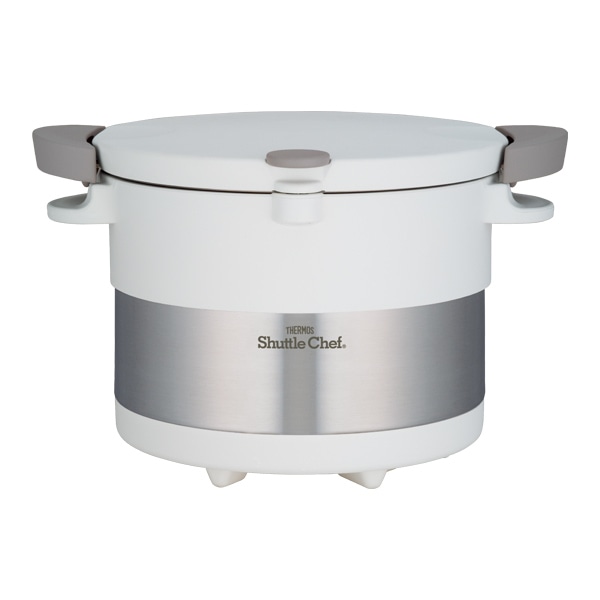 公式通販】真空保温調理器シャトルシェフ KBC-3001 ピュアホワイト(PWH