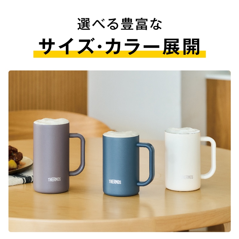 公式通販】真空断熱ジョッキ JDK-602C グレー(GY) | サーモス