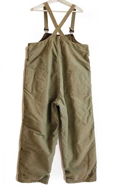 40s 米軍 U.S.NAVY N-1 デッキパンツ オリーブドラブ M