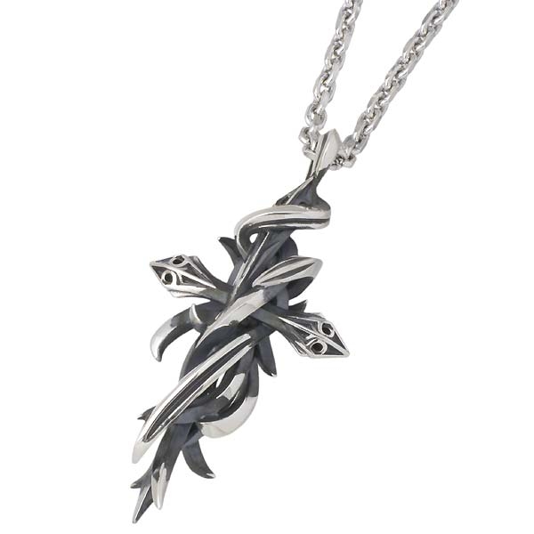 M's collection(エムズ コレクション) クロス シルバー ネックレス