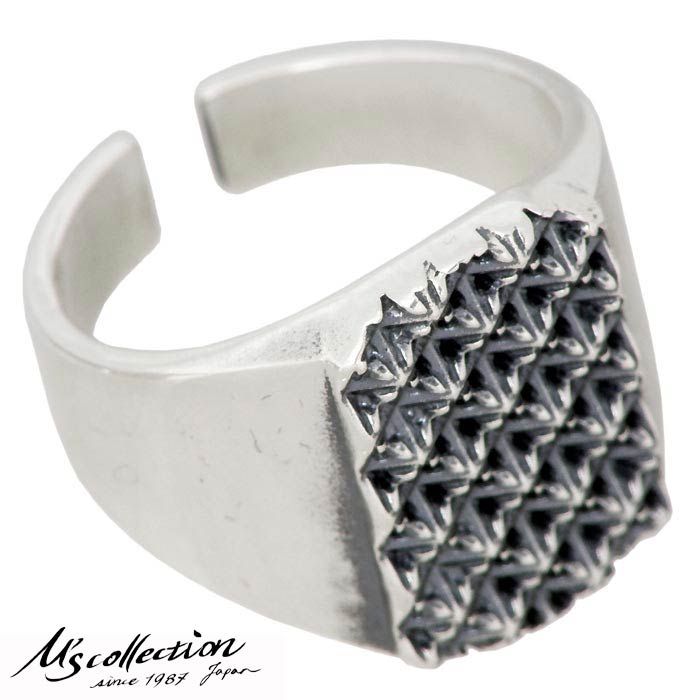 M's collection【エムズ コレクション】スタッズ シール シルバー