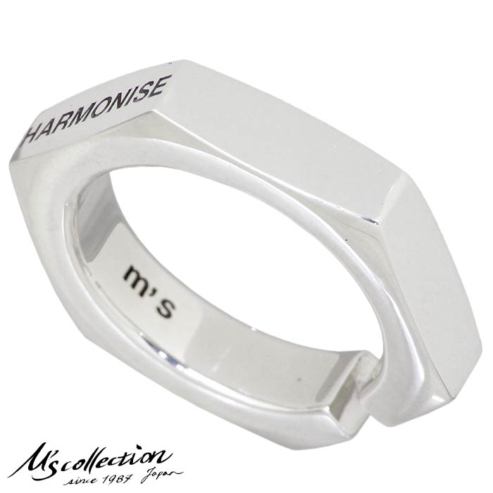 エムズ コレクション M's collection シルバー リング 指輪 ナット