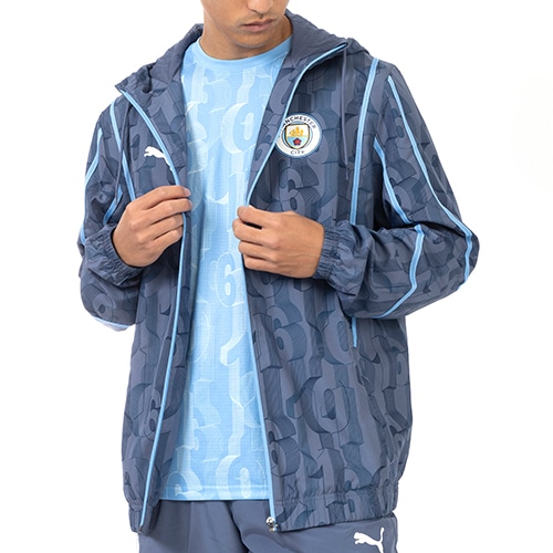24-25 マンチェスター・シティ プレマッチウーブンジャケット