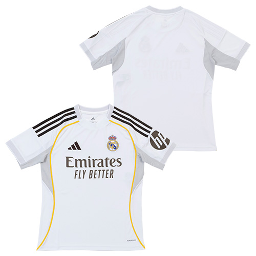 キッズ 25-26 レアル・マドリード HOME ユニフォーム／サッカー