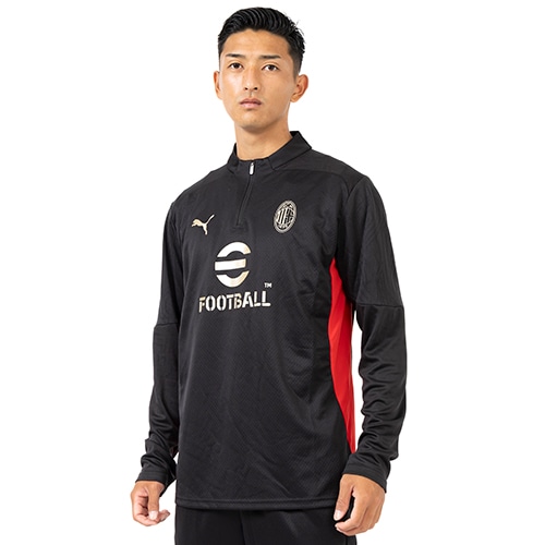 24-25 ACミラン トレーニング1/4ジップトップ／サッカーショップKAMO