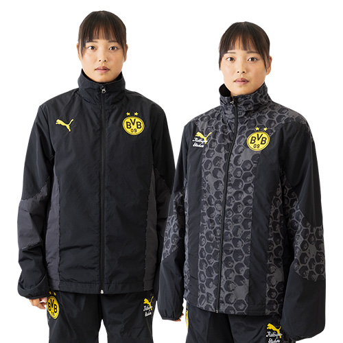 KIDSUPER X ドルトムント リバーシブルジャケット／サッカーショップKAMO