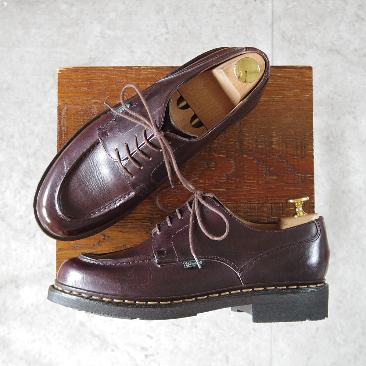 未使用☆パラブーツ SIZE 5.5【定価￥71,500-☆リゾルト林氏愛用素材