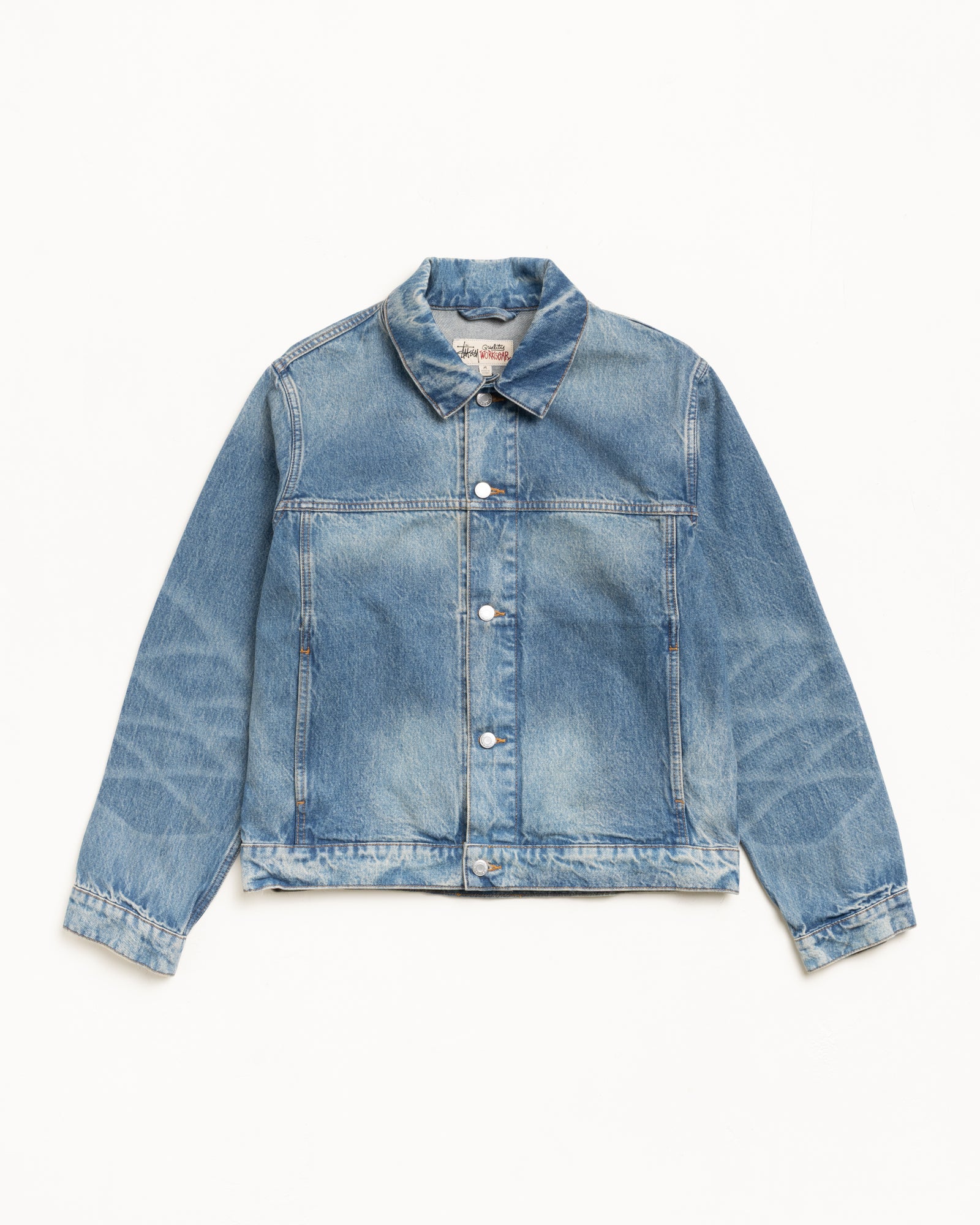 Trucker Jacket Denim – Weekend Wash | Outerwear | Stüssy