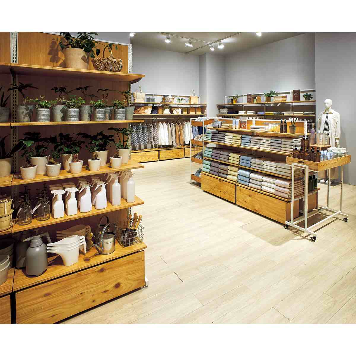 ボックスフレーム 陳列什器 高さ10cm ボックス展開 4段 ホワイト〔スト