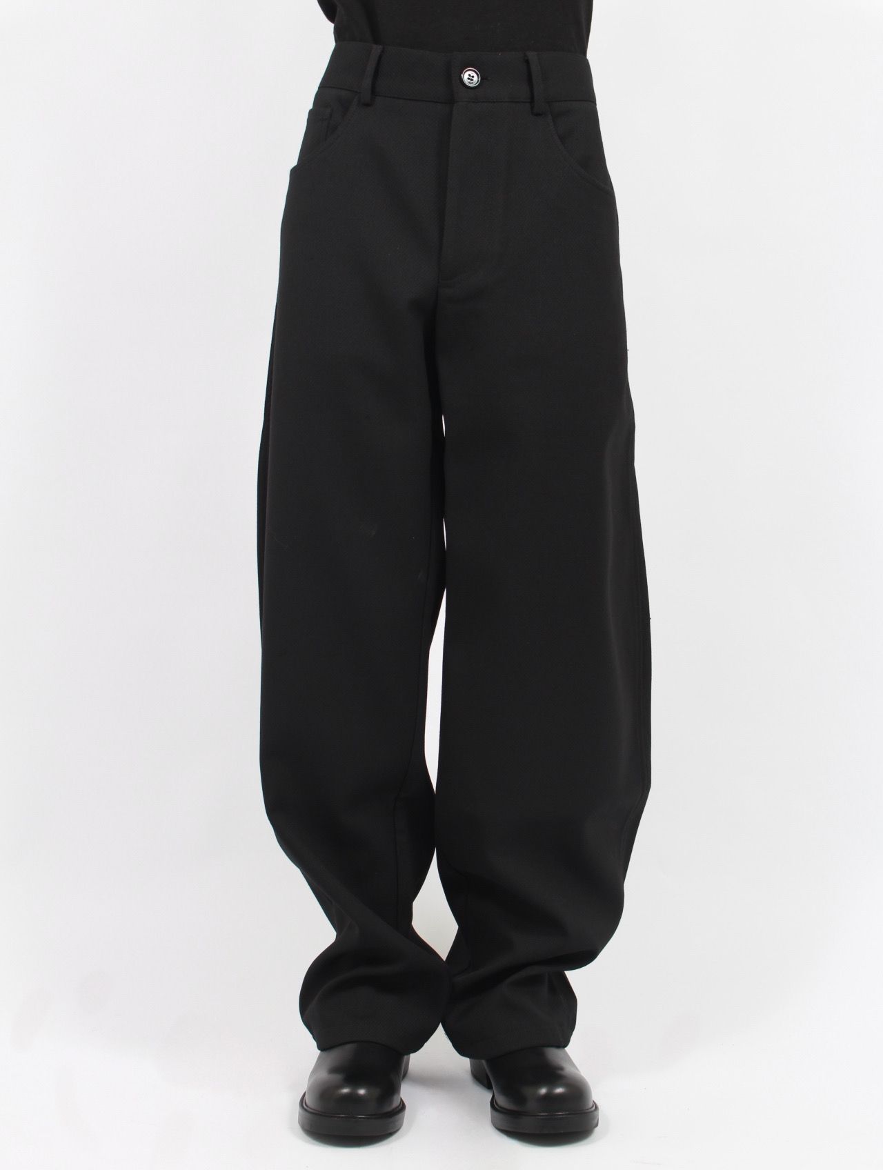 Séfr - 【25AW】 オクタイ トラウザー ワイド スラックス パンツ