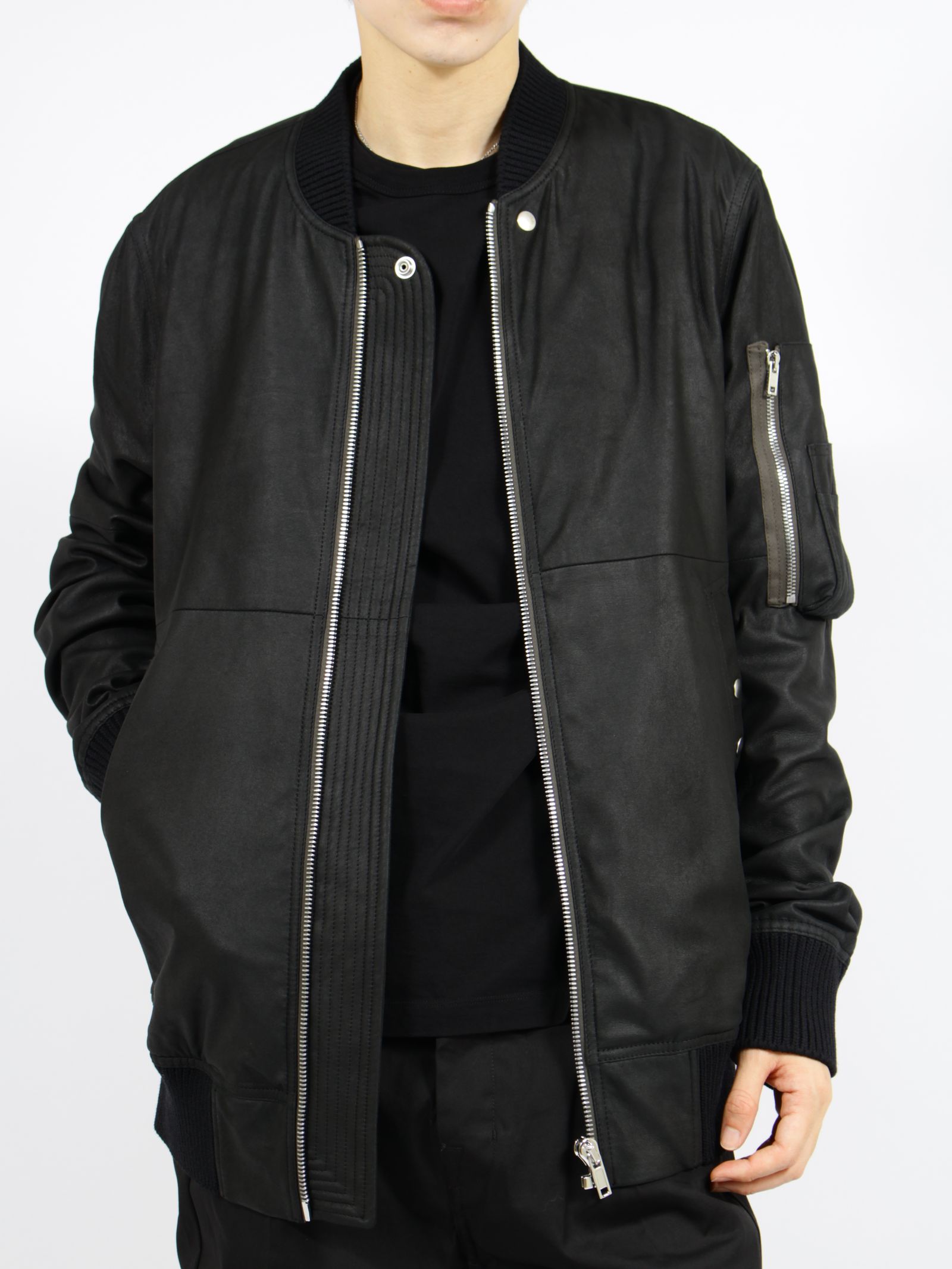 RICK OWENS - 【26SS】クラシック レザー フライトジャケット