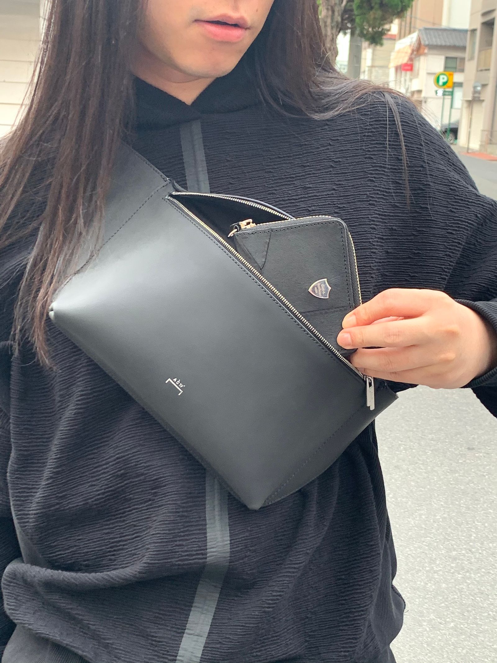 A-COLD-WALL* - 【20AW】レザー ジップボディーバッグ / Leather Body