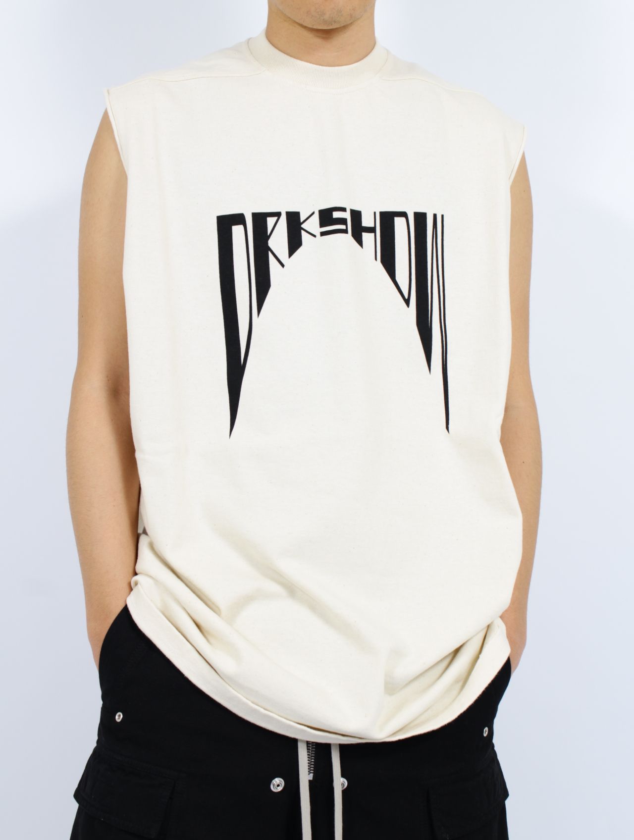 RICK OWENS DRKSHDW - 【25SS】タープT ノースリーブ カットソー