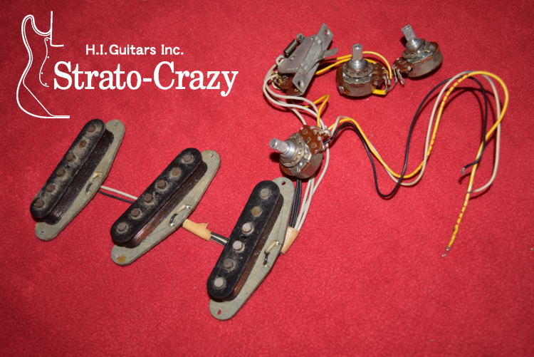 電装パーツ｜ストラトキャスター用のパーツ｜ストラト・クレイジー