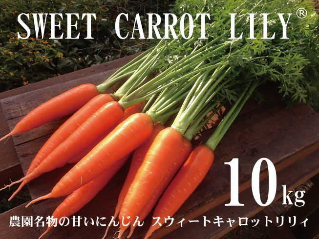 鈴盛農園のこだわりにんじん スウィートキャロットリリィ 鈴盛農園｜黒