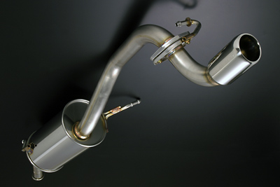 TYPE Sp-X マフラーのラパンへの適合を確認 2009.03.06 - スズキ