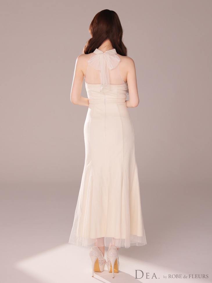 XS-Lサイズあり【DEA./ディア】シースルー/ ホルターネック/ チュール