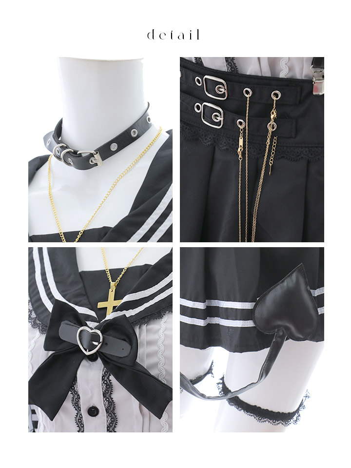 即日発送】【ハロウィン】スイートデビルスクールガール【Malymoon