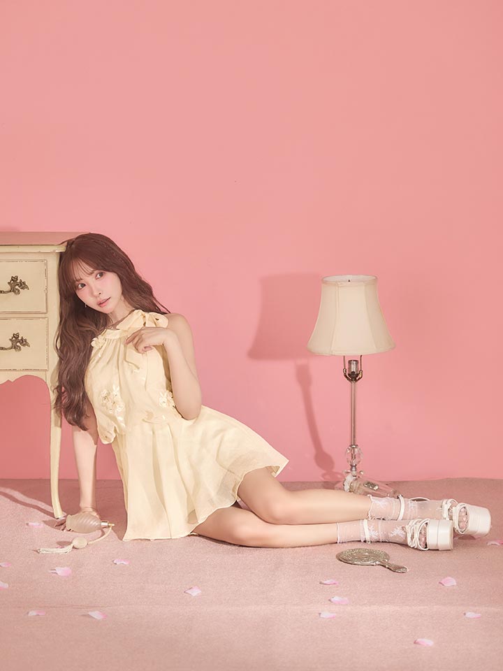 XSサイズあり【ANGEL R/エンジェルアール】ネックリボン/ フラワー