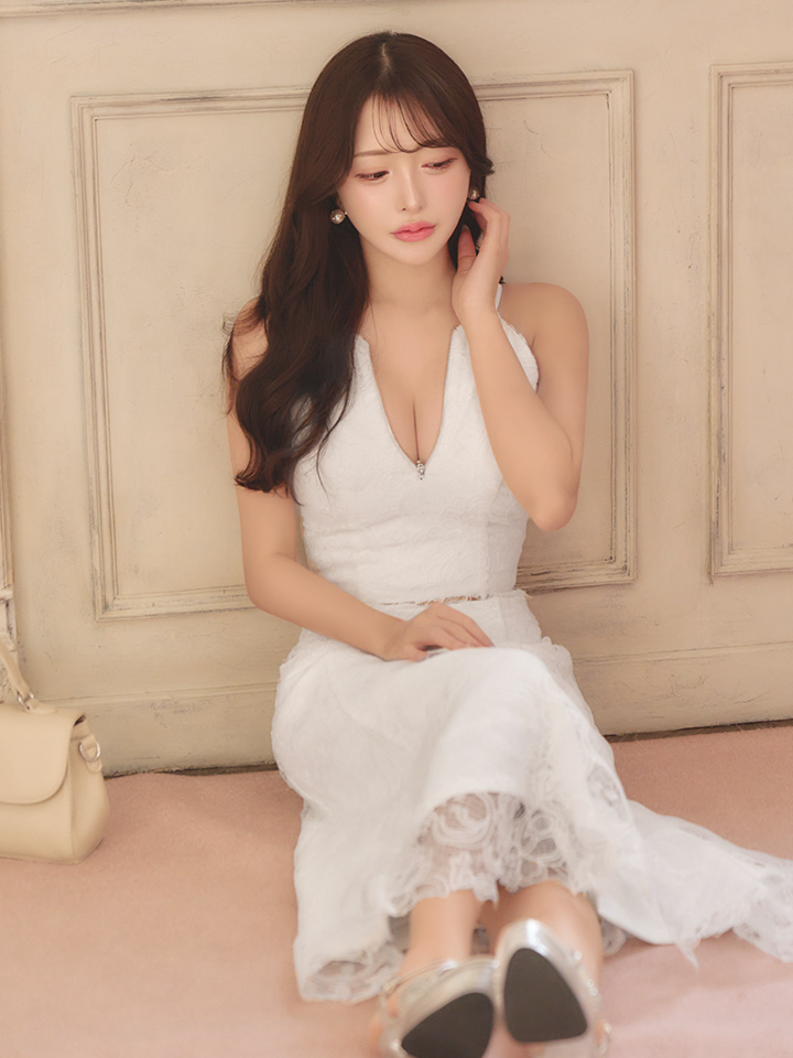 予約商品/4月下旬発送予定】Lサイズあり【DEA./ディア】レース