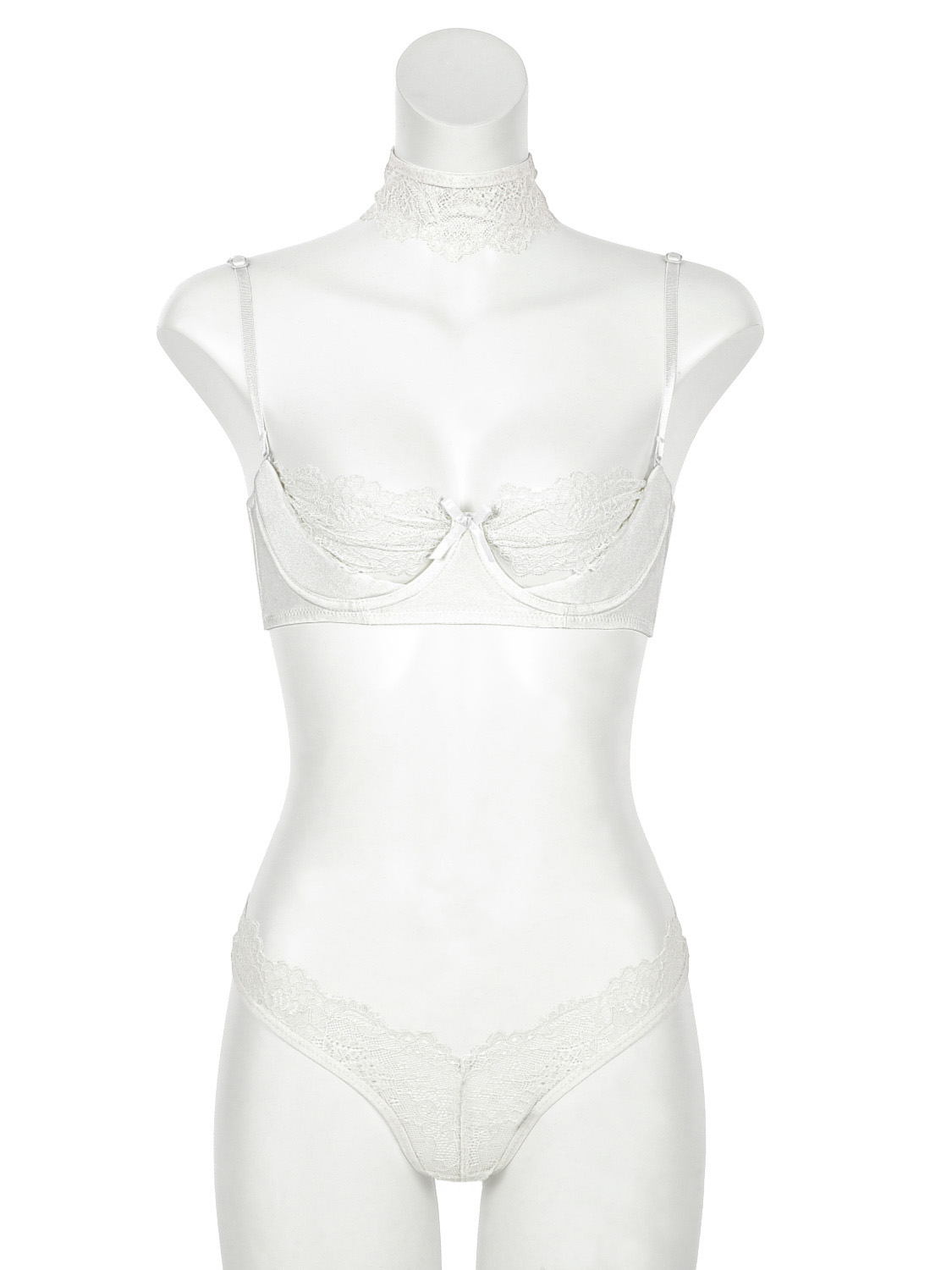 RAVIJOUR/ラヴィジュール】ピーカーブー ブラ&ショーツ セット