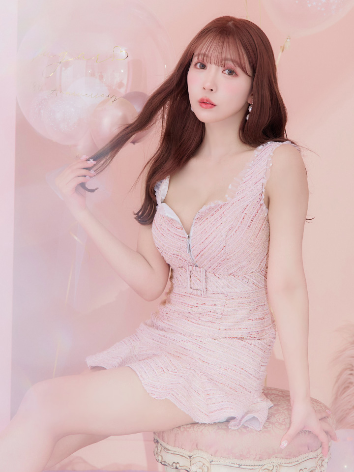 XSサイズあり【ROBE de FLEURS/ローブドフルール】サマーツイード