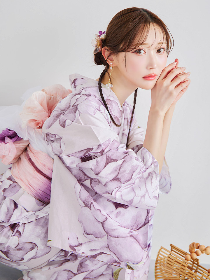 紫・パープル 浴衣一覧 浴衣一覧 - sugar