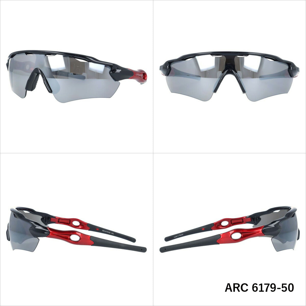 アークスタイル サングラス ミラーレンズ カラーレンズ メンズ