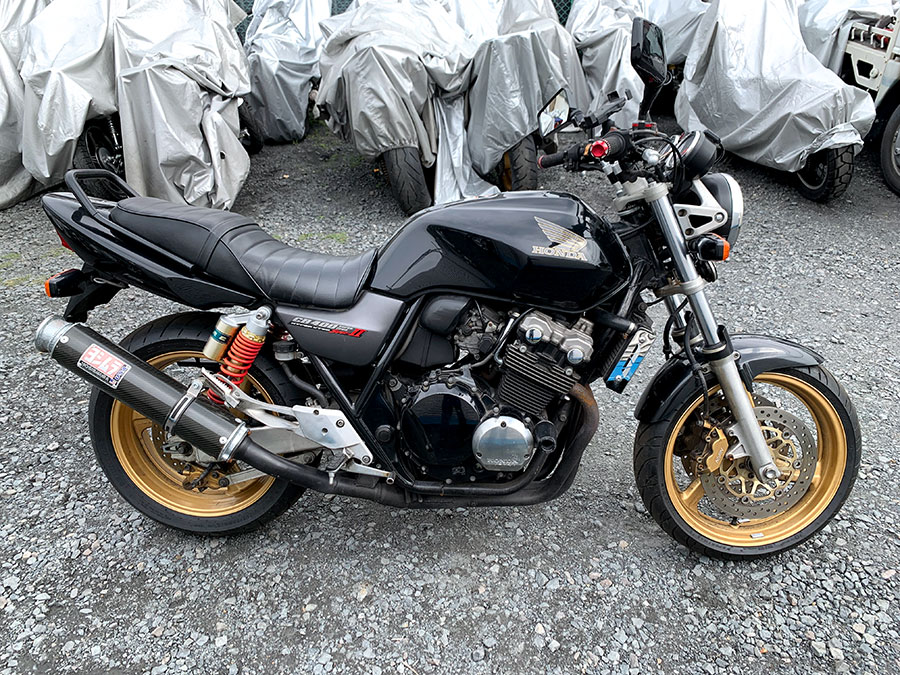 京都 中古バイク ホンダ【仕入バイクをご紹介】HONDA CB400 SUPER FOUR