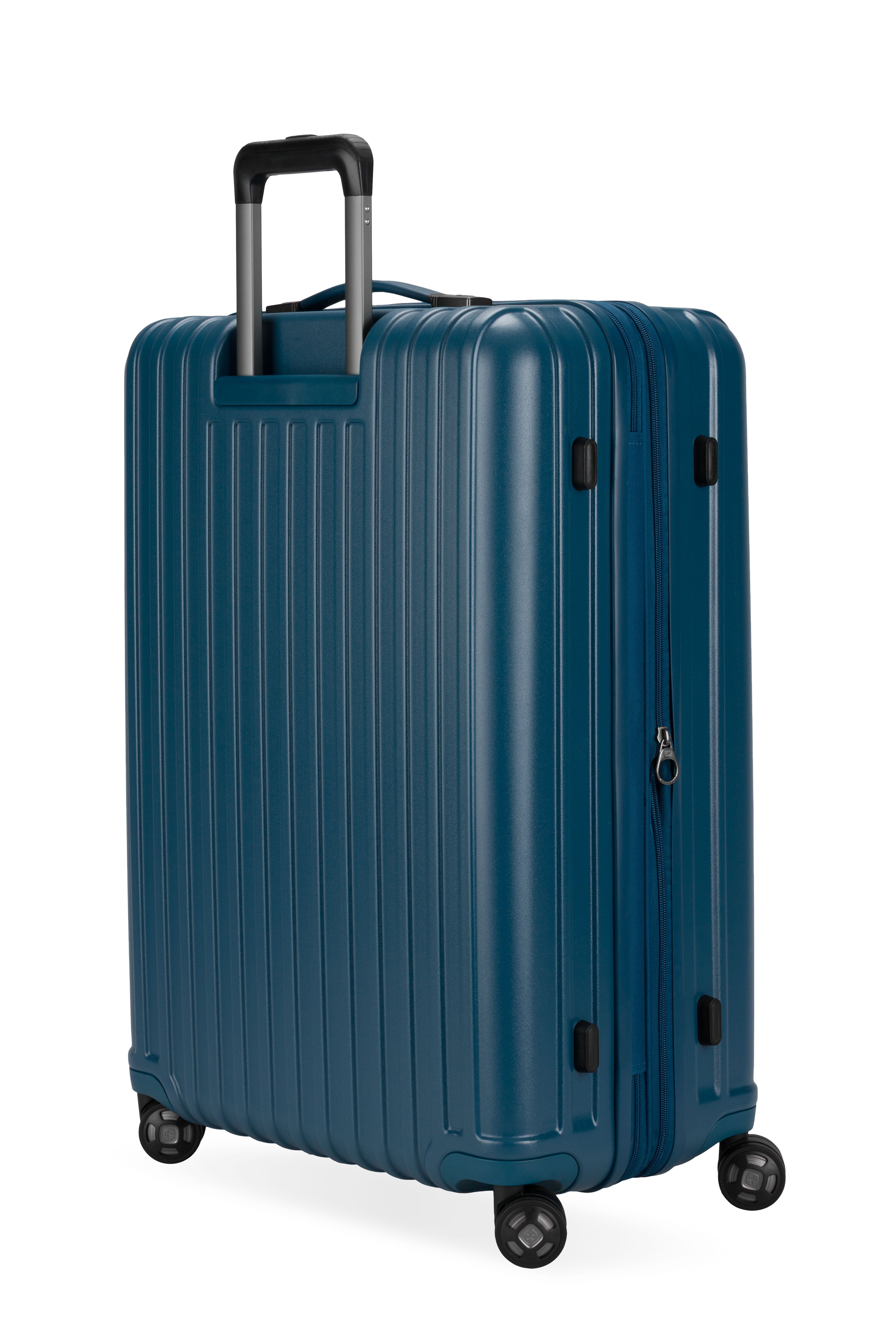 SWISSGEAR Ridge Large Checked Spinner in Atlas Blue